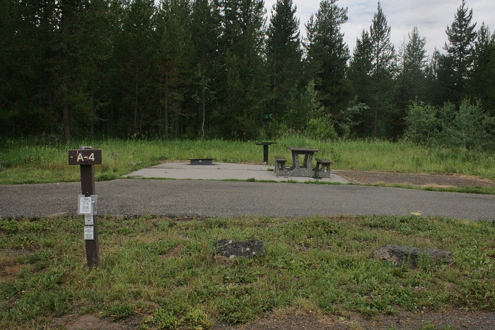 Riverside Campground on Henry's Fork.