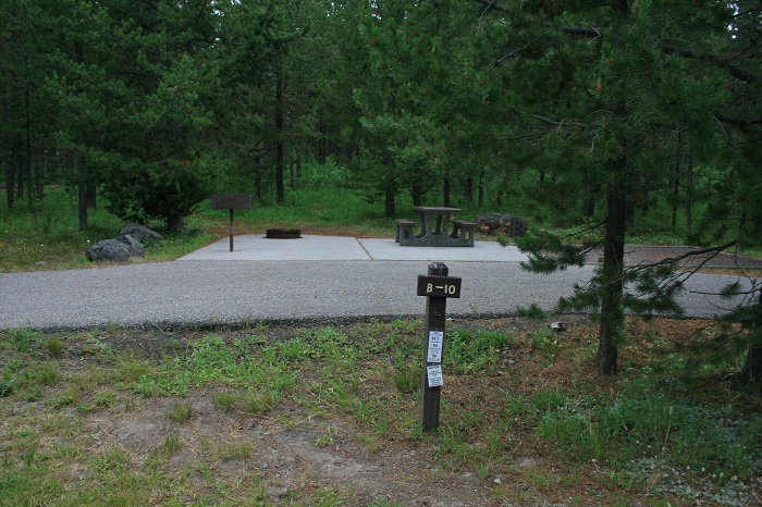 Riverside Campground on Henry's Fork.