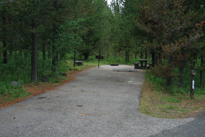 Riverside Campground on Henry's Fork.