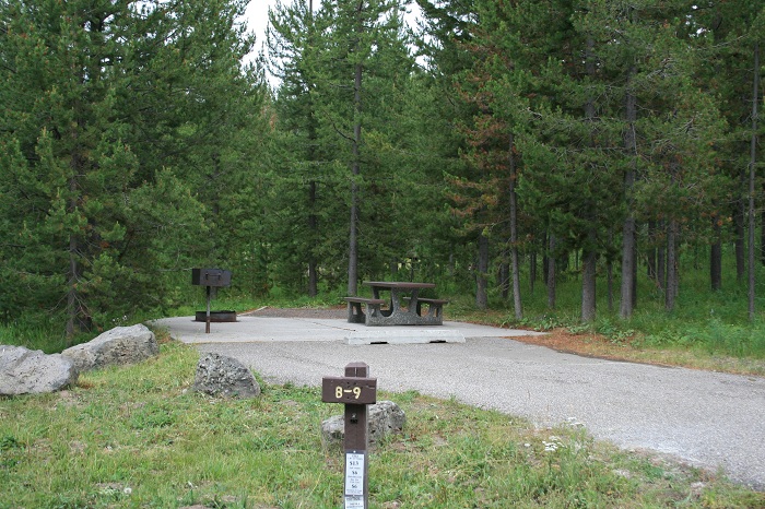 Riverside Campground on Henry's Fork.