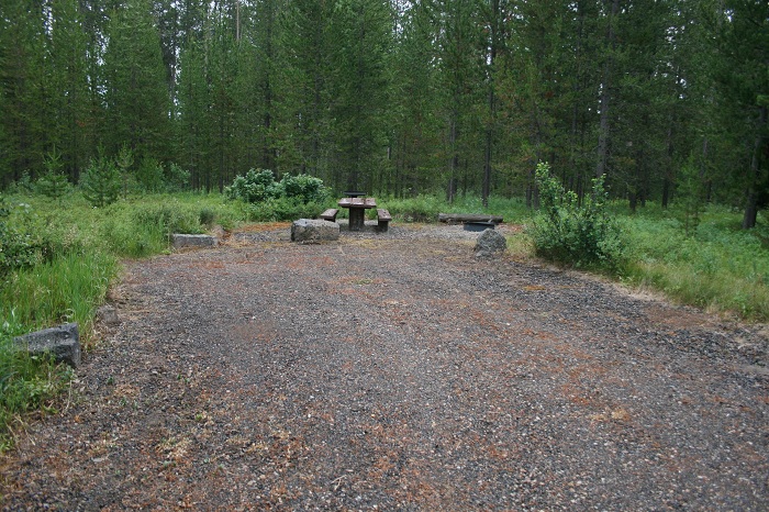 Riverside Campground on Henry's Fork.