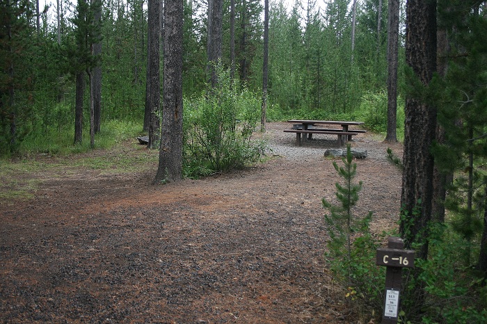Riverside Campground on Henry's Fork.