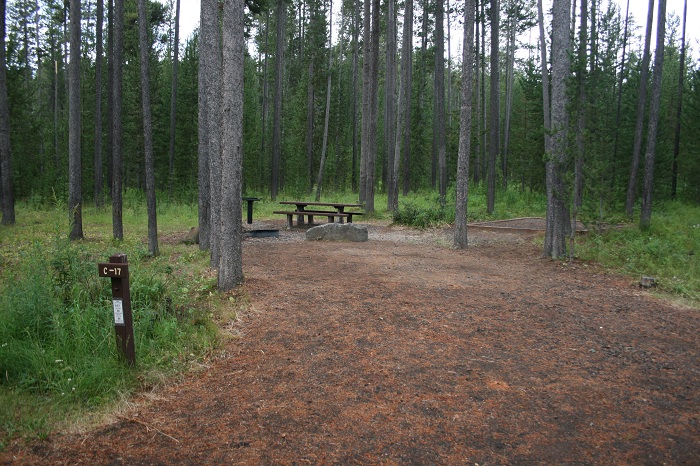 Riverside Campground on Henry's Fork.