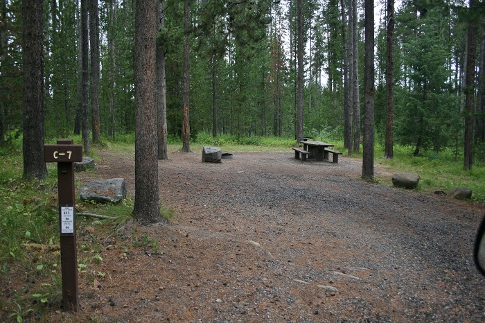 Riverside Campground on Henry's Fork.