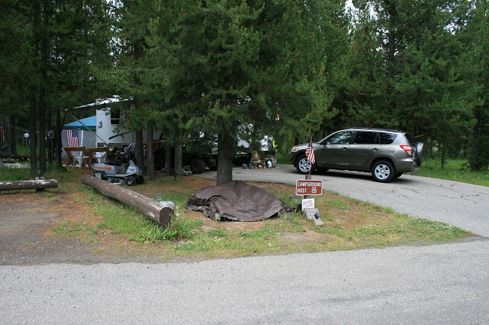 Riverside Campground on Henry's Fork.