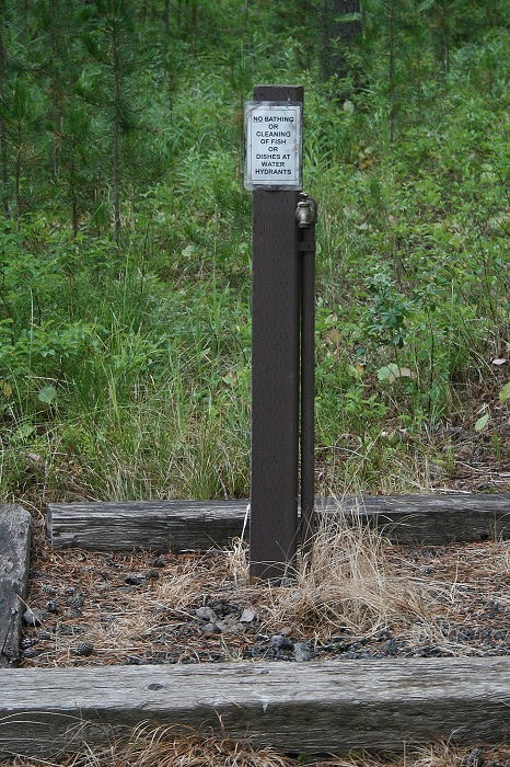 Riverside Campground on Henry's Fork.