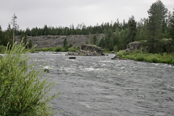 Riverside Campground on Henry's Fork.