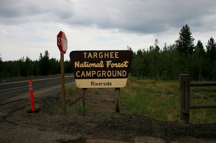 Riverside Campground on Henry's Fork.
