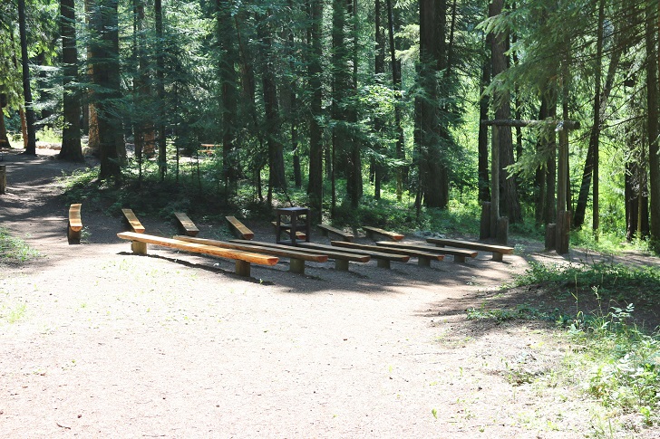 Pictures of the facilities at Round Lake State Park.