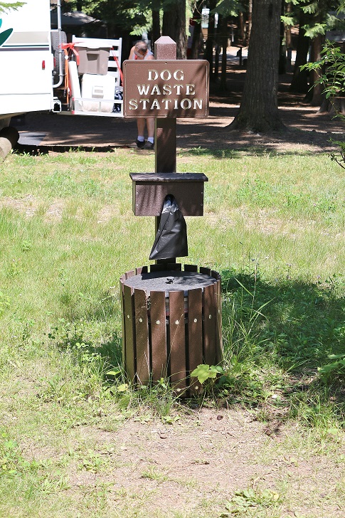 Pictures of the facilities at Round Lake State Park.