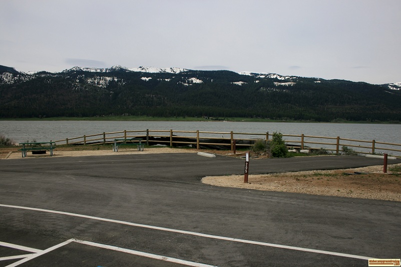 Campsite 205 in Sage Bluff Campground on Cascade Lake.