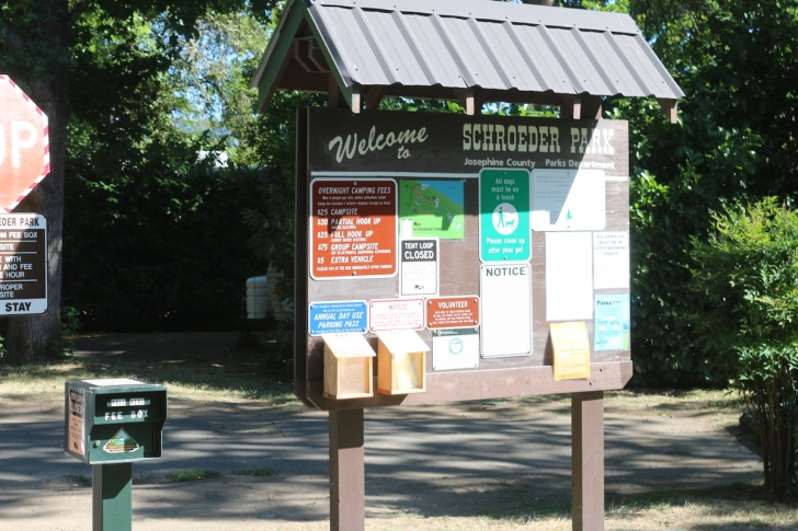 Schroeder Park in Grants Pass, Oregon.