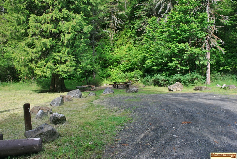 Selway Falls Campground.