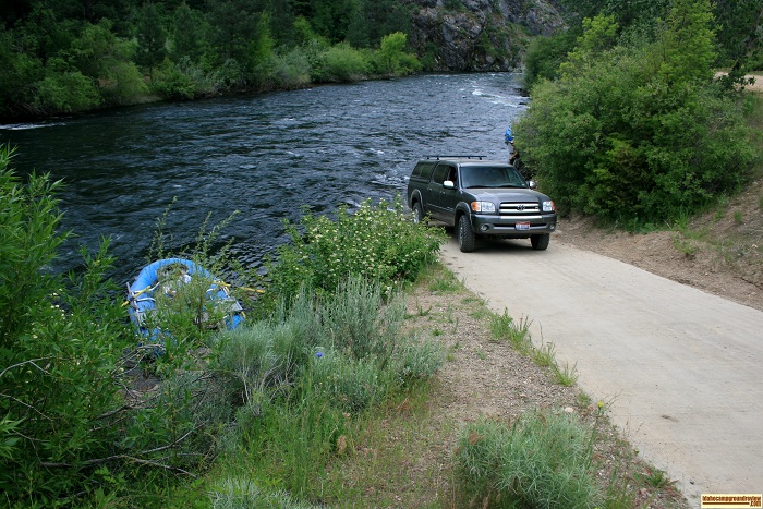 The boat launch at Tailwaters.