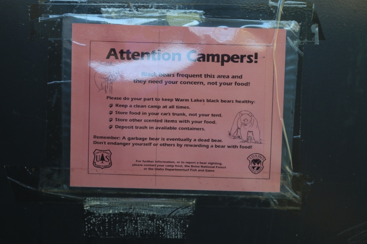 Information about the South Fork Salmon River Campground.