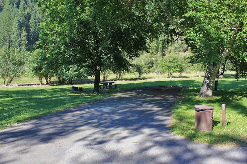 Shadowy St Joe Campground