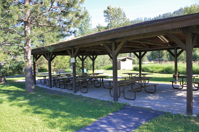 Shadowy St Joe Campground