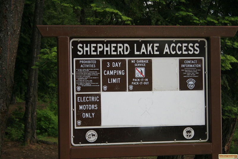 Shepherd Lake Access Area Campground