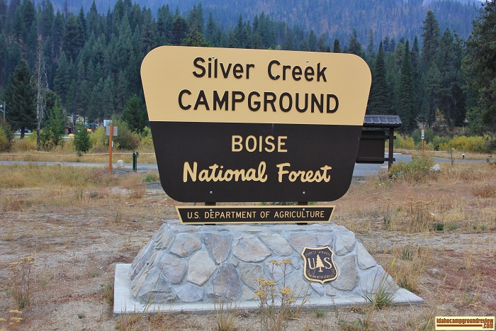 Silver Creek Campground Signs And Info Images And Descriptions
