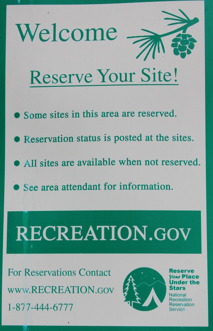 Spring Creek Campground near Hitt Mountain.