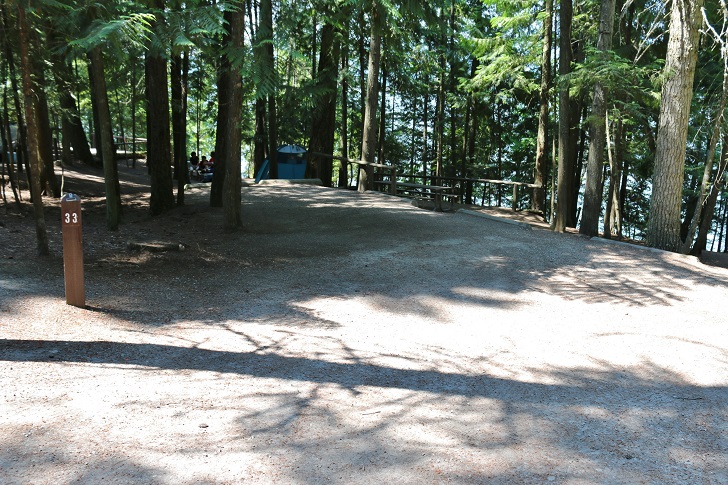 Springy Point Recreation Area - Campsites