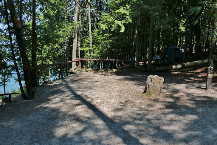Springy Point Recreation Area - Campsites