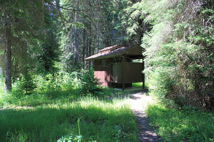 Spruce Tree Campground on the upper St Joe River