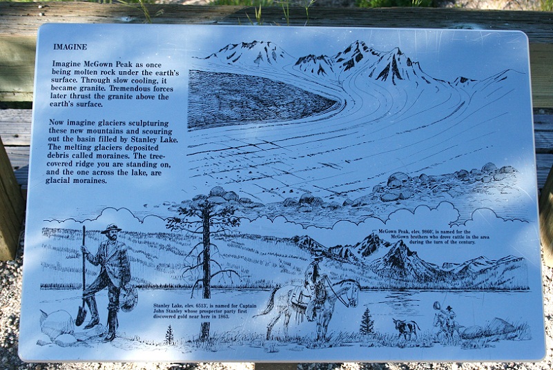 Stanley Lake Campground on Stanley Lake