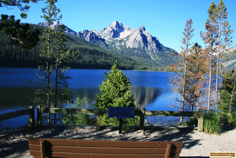 Stanley Lake Campground on Stanley Lake