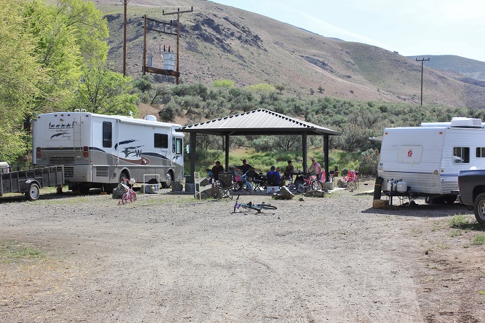 Steck Park on Brownlee Reservoir
