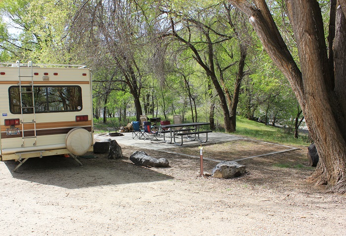 Steck Park on Brownlee Reservoir
