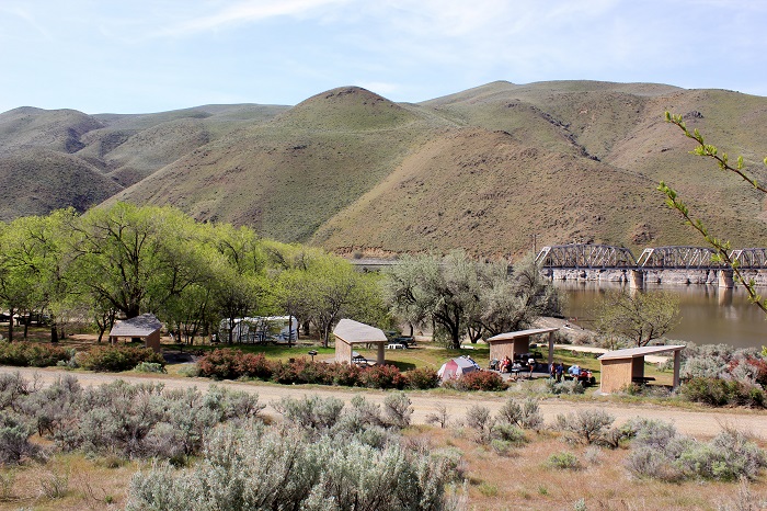 Steck Park on Brownlee Reservoir