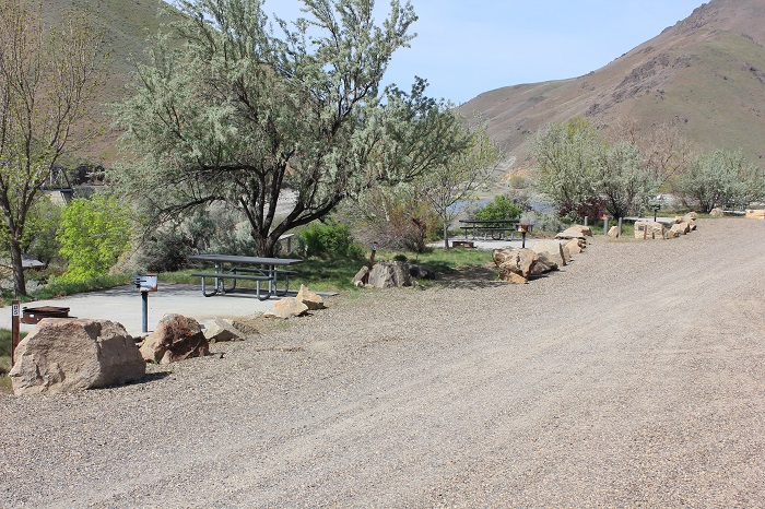 Steck Park on Brownlee Reservoir
