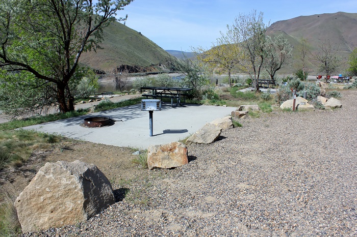 Steck Park on Brownlee Reservoir