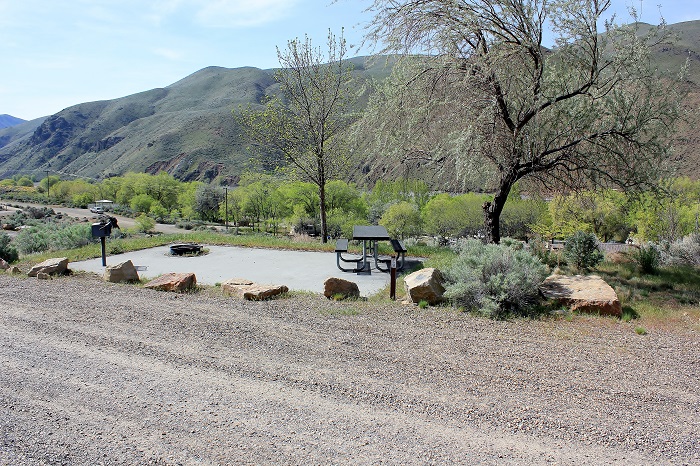 Steck Park on Brownlee Reservoir