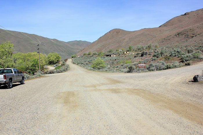 I took this picture as I entered the park.