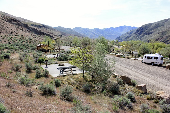 Steck Park on Brownlee Reservoir