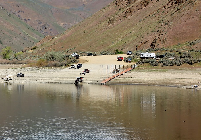 Steck Park on Brownlee Reservoir