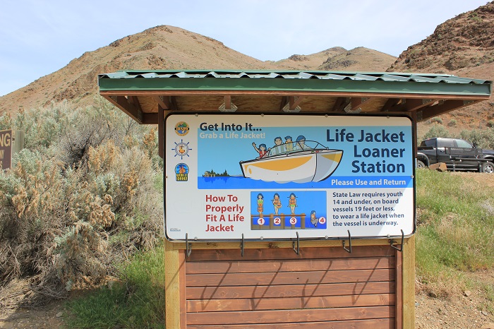 Steck Park on Brownlee Reservoir