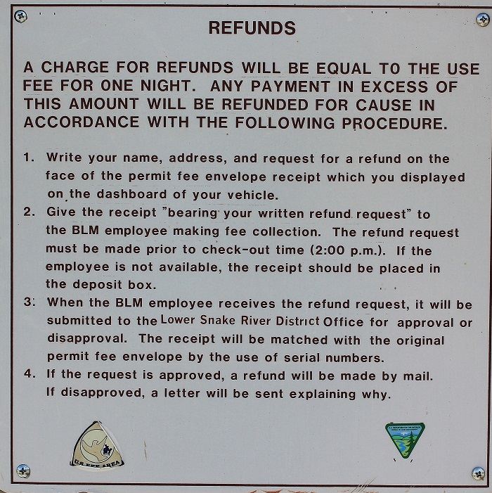 Steck Park on Brownlee Reservoir