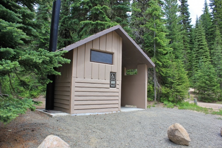 Camping in Washington's Takhlakh Lake Campground.