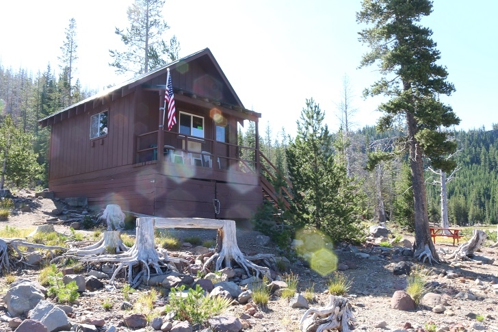 Camping in Oregons Three Creek Meadow Campground.
