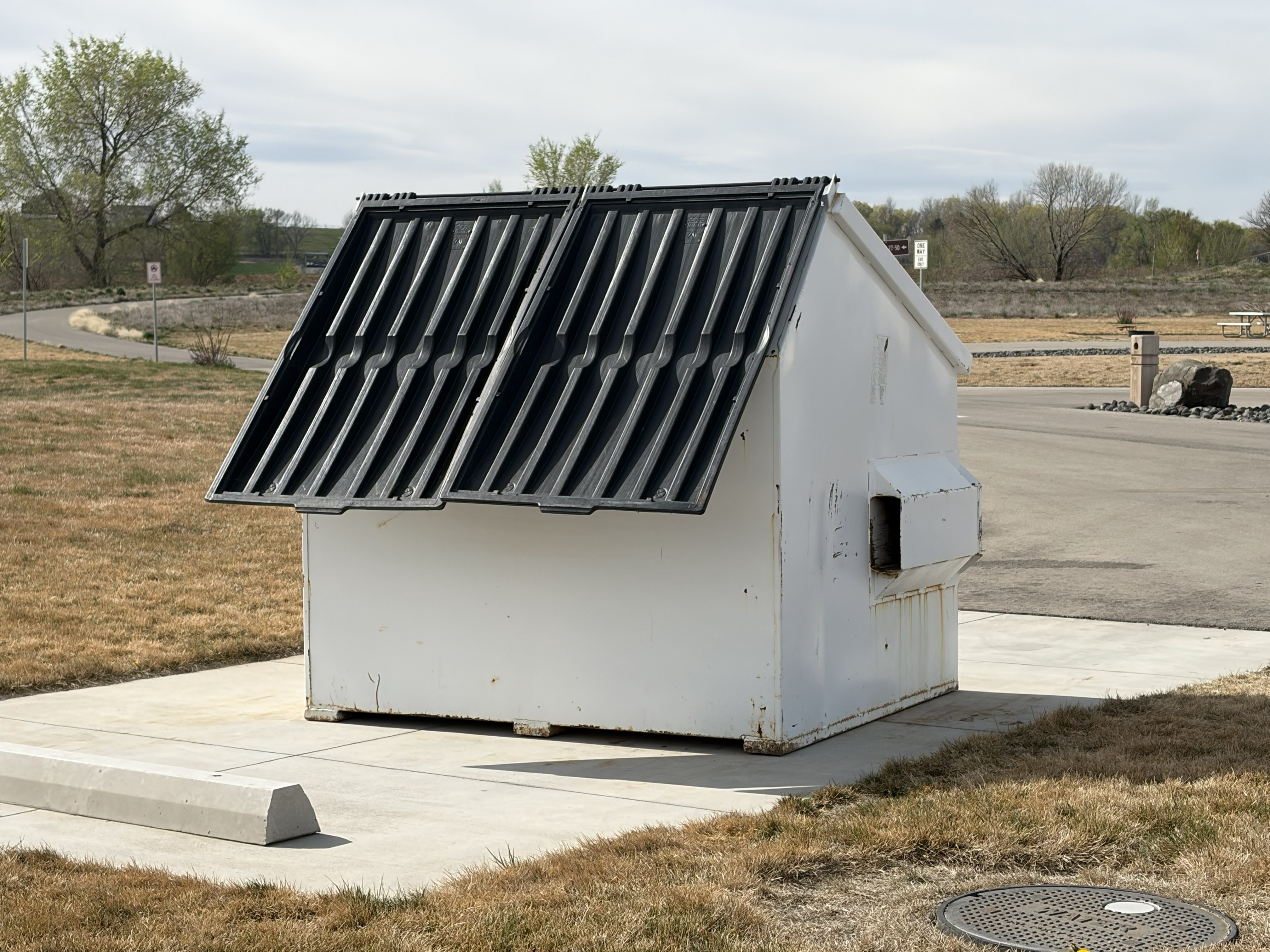 Billingsley unit with campground and Visitors Center.