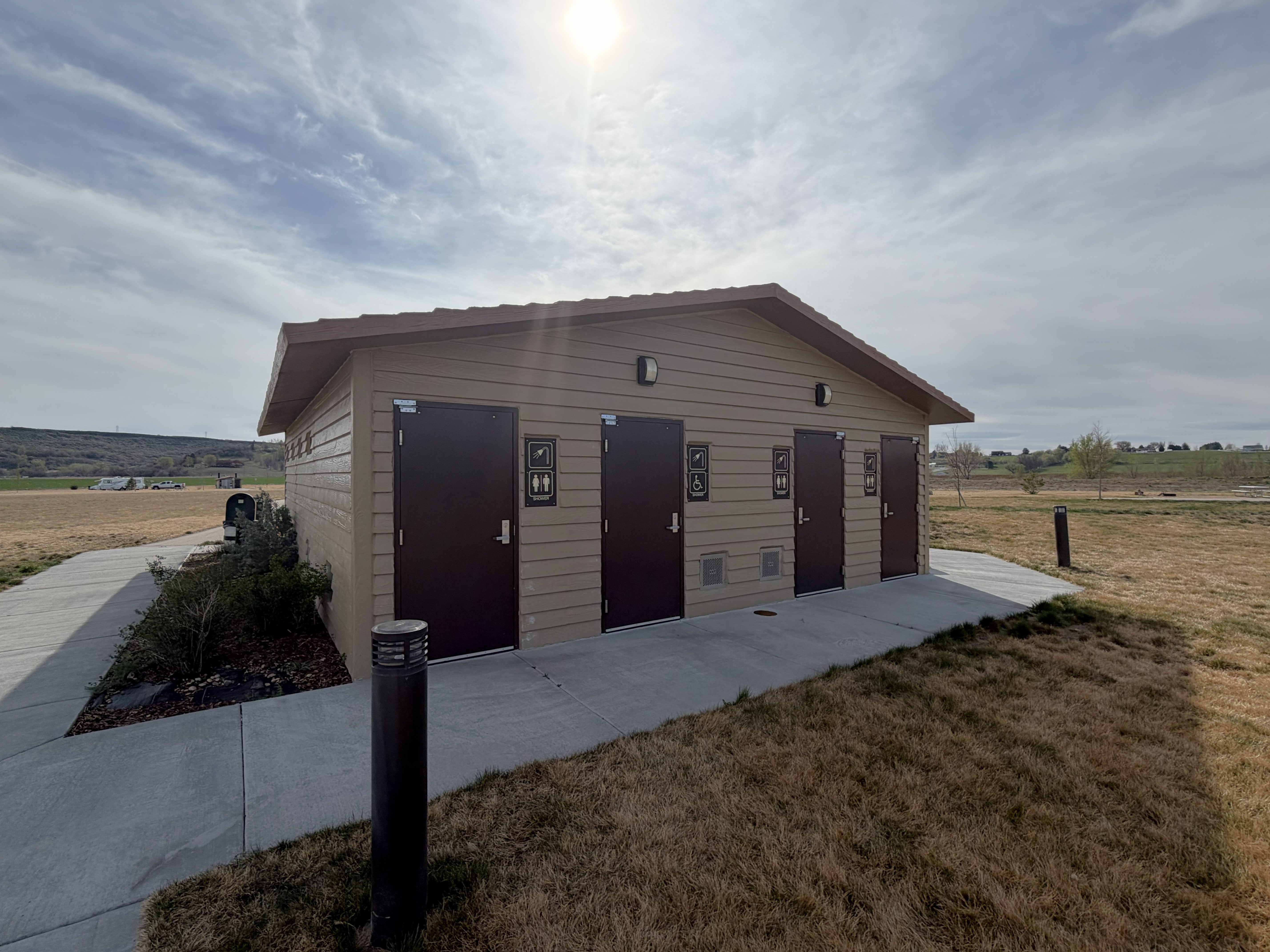 Billingsley unit with campground and Visitors Center.