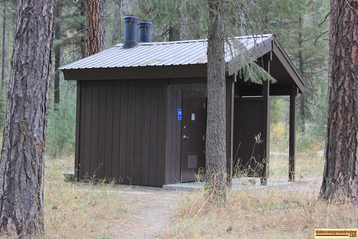 Tie Creek Campground on the Middle Fork of the Payette River in Idaho.