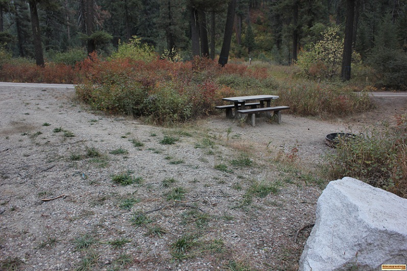 Trail Creek Campground on the Middle Fork of the Payette River