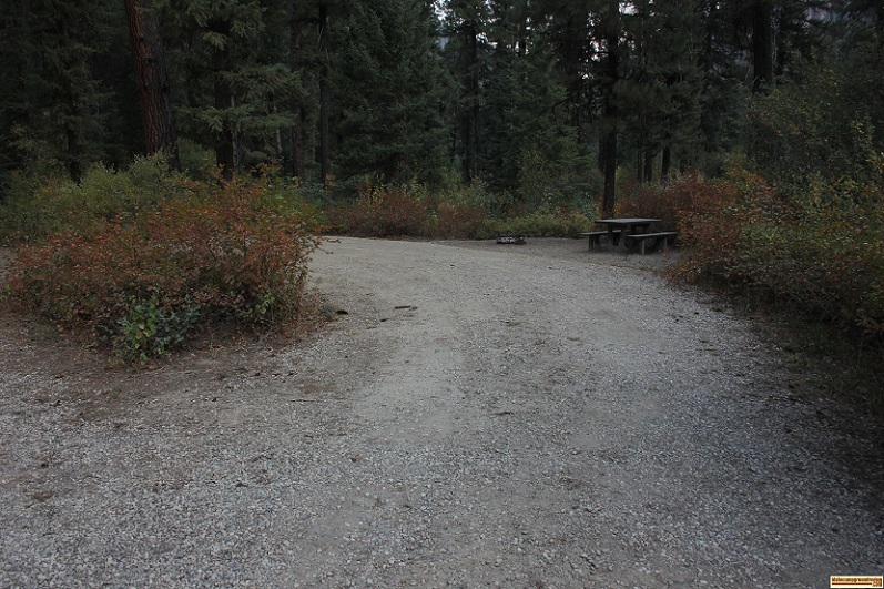 Trail Creek Campground on the Middle Fork of the Payette River.