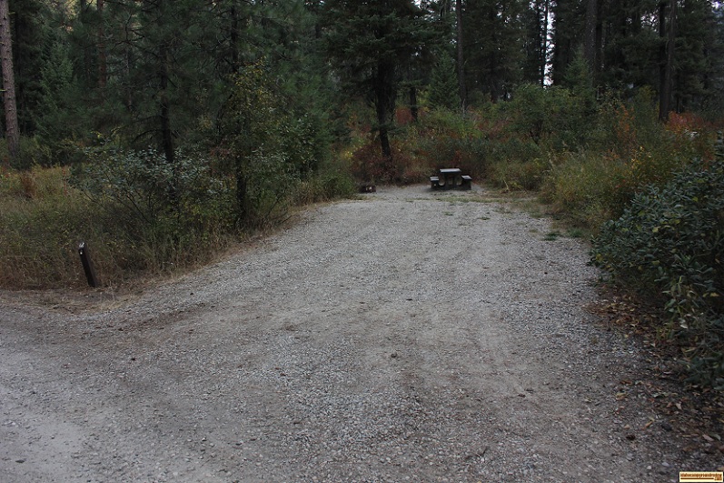 Trail Creek Campground on the Middle Fork of the Payette River.