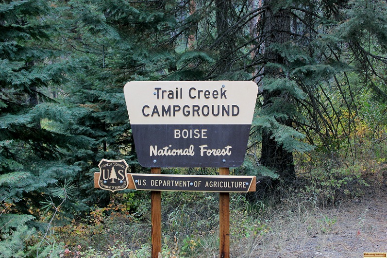 Trail Creek Campground on the Middle Fork of the Payette River