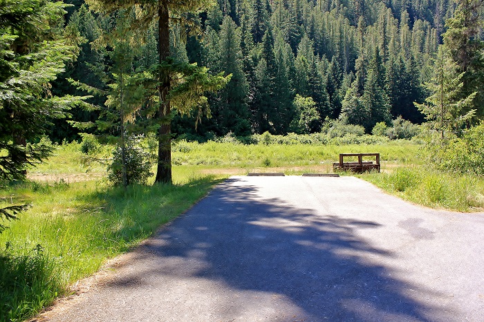 Turner Flat Campground on the St Joe River.